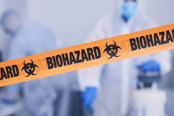 Professional Blood Cleanup technician working in Houston, TX